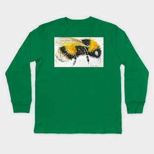 Cute Bumble bee, Save our Bees Kids Long Sleeve T-Shirt